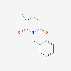 1-Benzyl-3,3-dimethylpiperidine-2,6-dione
