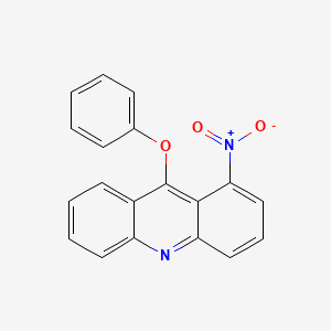 1-Nitro-9-phenoxyacridine