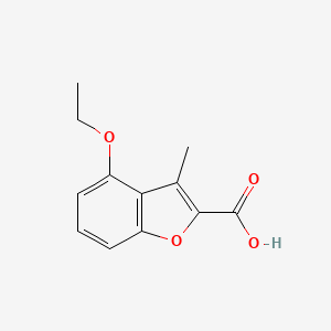 4-Ethoxy-3-methyl-benzofuran-2-carboxylic acid
