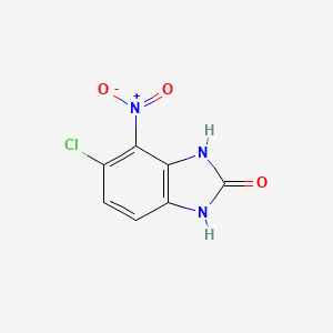 5-Chloro-4-nitro-1,3-dihydro-2H-benzimidazol-2-one