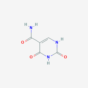 molecular formula C5H5N3O3 B086433 2,4-Dihydroxypyrimidine-5-carboxamide CAS No. 1074-97-1