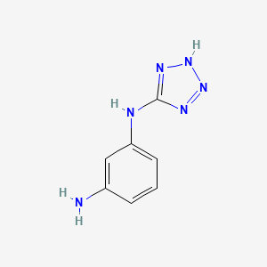 3-[(Tetrazol-5-yl)amino]aniline