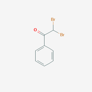 molecular formula C8H6Br2O B086434 2,2-Dibromo-1-phenylethanone CAS No. 13665-04-8