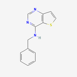 molecular formula C13H11N3S B8643416 4-Benzylaminothieno[3,2-d]pyrimidine 