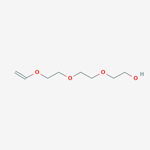 molecular formula C8H16O4 B8643534 Ethanol, 2-[2-[2-(ethenyloxy)ethoxy]ethoxy]- CAS No. 929-72-6