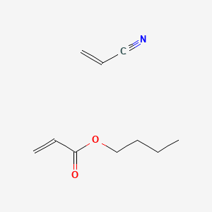 molecular formula C10H15NO2 B8643561 Butyl acrylate acrylonitrile CAS No. 125005-86-9
