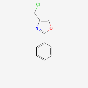 2-(4-tert-Butyl-phenyl)-4-Chloromethyloxazole