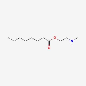 Octanoic acid, 2-dimethylaminoethyl ester