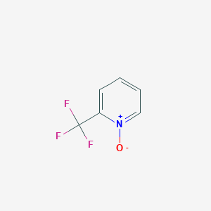 molecular formula C6H4F3NO B8643772 2-(Trifluoromethyl)pyridine 1-oxide 