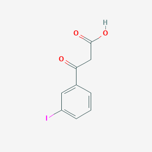 molecular formula C9H7IO3 B8643812 3-(3-Iodo-phenyl)-3-oxo-propionic acid 