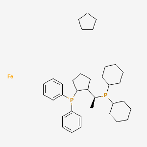 molecular formula C36H54FeP2 B8643820 CID 126842335 