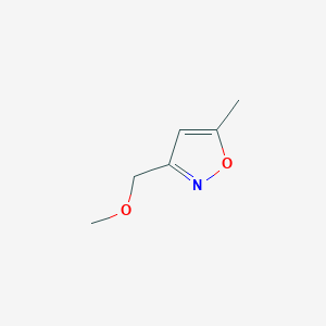 molecular formula C6H9NO2 B8643834 3-Methoxymethyl-5-methyisoxazole 