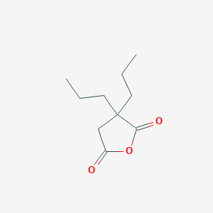 molecular formula C10H16O3 B8643862 2,2-Dipropylsuccinic acid anhydride 