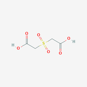 molecular formula C4H6O6S B086439 Sulfonyldiacetic acid CAS No. 123-45-5