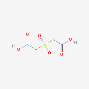molecular formula C4H6O6S B086439 磺酰基二乙酸 CAS No. 123-45-5