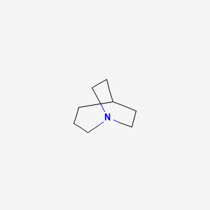 molecular formula C8H15N B8643981 1-Azabicyclo[3.2.2]nonane CAS No. 283-20-5