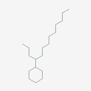 molecular formula C19H38 B086441 (1-Propyldecyl)cyclohexane CAS No. 13151-89-8