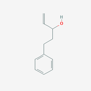 molecular formula C11H14O B8644150 5-Phenylpent-1-en-3-ol 