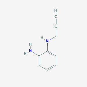 molecular formula C9H10N2 B8644220 N1-(PROP-2-YN-1-YL)BENZENE-1,2-DIAMINE 