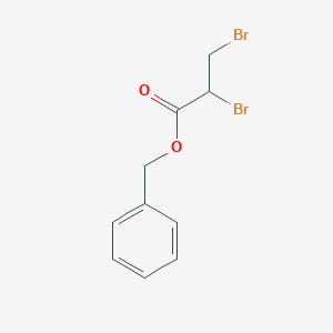 B086446 Benzyl 2,3-dibromopropanoate CAS No. 10288-11-6