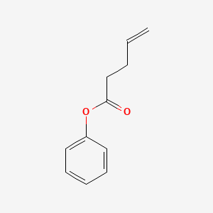 molecular formula C11H12O2 B8644603 Phenyl pent-4-enoate CAS No. 51231-09-5