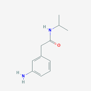 2-(3-aminophenyl)-N-(propan-2-yl)acetamide