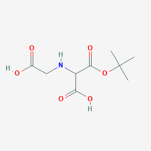 molecular formula C9H15NO6 B8644969 Boc-iminodi acetic acid 