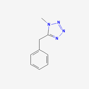 molecular formula C9H10N4 B8645125 5-benzyl-1-methyl-1H-tetrazole 