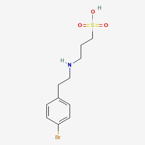 1-Propanesulfonic acid, 3-[[2-(4-bromophenyl)ethyl]amino]-