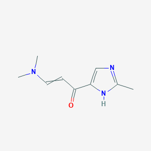 3-(dimethylamino)-1-(2-methyl-1H-imidazol-5-yl)-2-propen-1-one