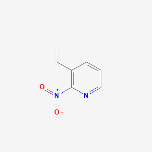 molecular formula C7H6N2O2 B8645190 2-Nitro-3-vinylpyridine 