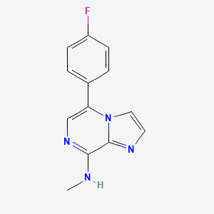 5-(4-Fluorophenyl)-N-methylimidazo[1,2-a]pyrazin-8-amine
