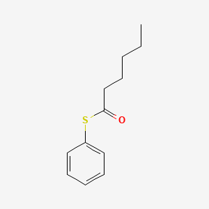 molecular formula C12H16OS B8645286 S-Phenyl Hexanethioate CAS No. 56974-15-3