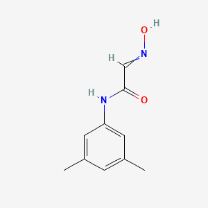 molecular formula C10H12N2O2 B8645295 N-(3,5-dimethylphenyl)-2-(hydroxyimino)acetamide 