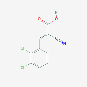 2-Cyano-3-(2,3-dichlorophenyl)prop-2-enoic acid