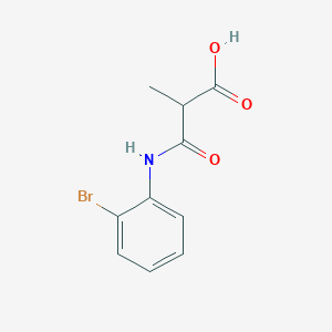 3-(2-Bromophenylamino)-2-methyl-3-oxopropanoic acid