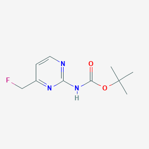 (4-Fluoromethylpyrimidin-2-yl)carbamic acid tert-butyl ester