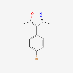 4-(4-Bromo-phenyl)-3,5-dimethyl-isoxazole