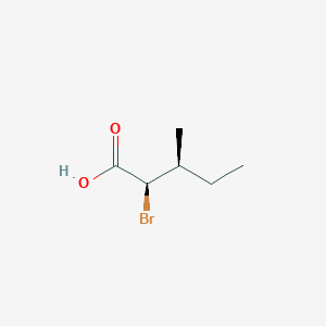 (2R,3S)-2-bromo-3-methylpentanoic acid