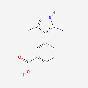 3-(2,4-dimethyl-1H-pyrrol-3-yl)benzoic acid