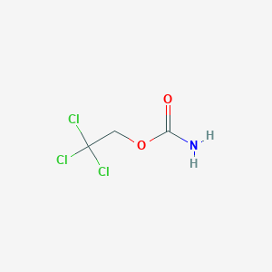 molecular formula C3H4Cl3NO2 B086459 2,2,2-Trichloroethyl carbamate CAS No. 107-69-7