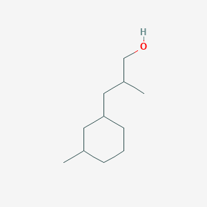 2-Methyl-3-(3-methylcyclohexyl)propan-1-ol