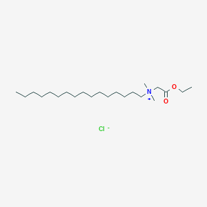 N-(2-Ethoxy-2-oxoethyl)-N,N-dimethylhexadecan-1-aminium chloride