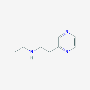 beta-Ethylaminoethylpyrazine