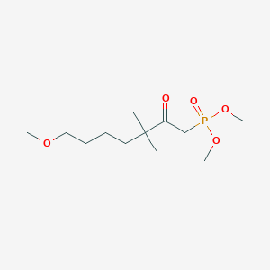 Dimethyl (7-methoxy-3,3-dimethyl-2-oxoheptyl)phosphonate