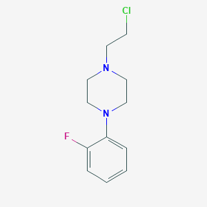 1-(2-Chloroethyl)-4-(2-fluorophenyl)piperazine