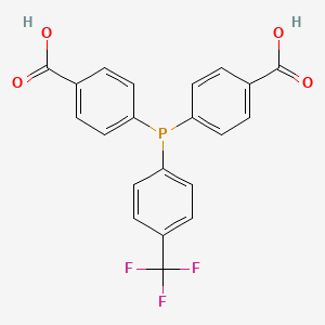 Bis(4-carboxyphenyl)(4-trifluoromethylphenyl)phosphine