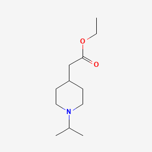 Ethyl (1-isopropylpiperidin-4-yl)acetate