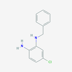 molecular formula C13H13ClN2 B8646245 2-Benzylamino-4-chloroaniline 