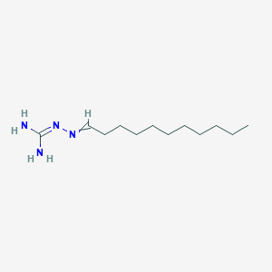 molecular formula C12H26N4 B8646548 1-(Undecylideneamino)guanidine CAS No. 199672-41-8